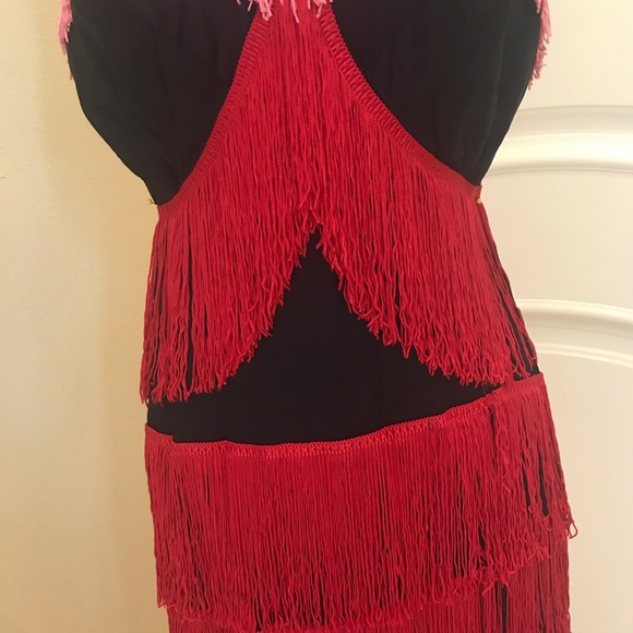 Vintage handmade flapper costume with headpiece - Picture 2 of 5